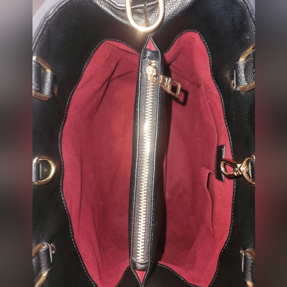 Designer Inspired Black Monogram Medium Tote 🖤 - Picture 8 of 10